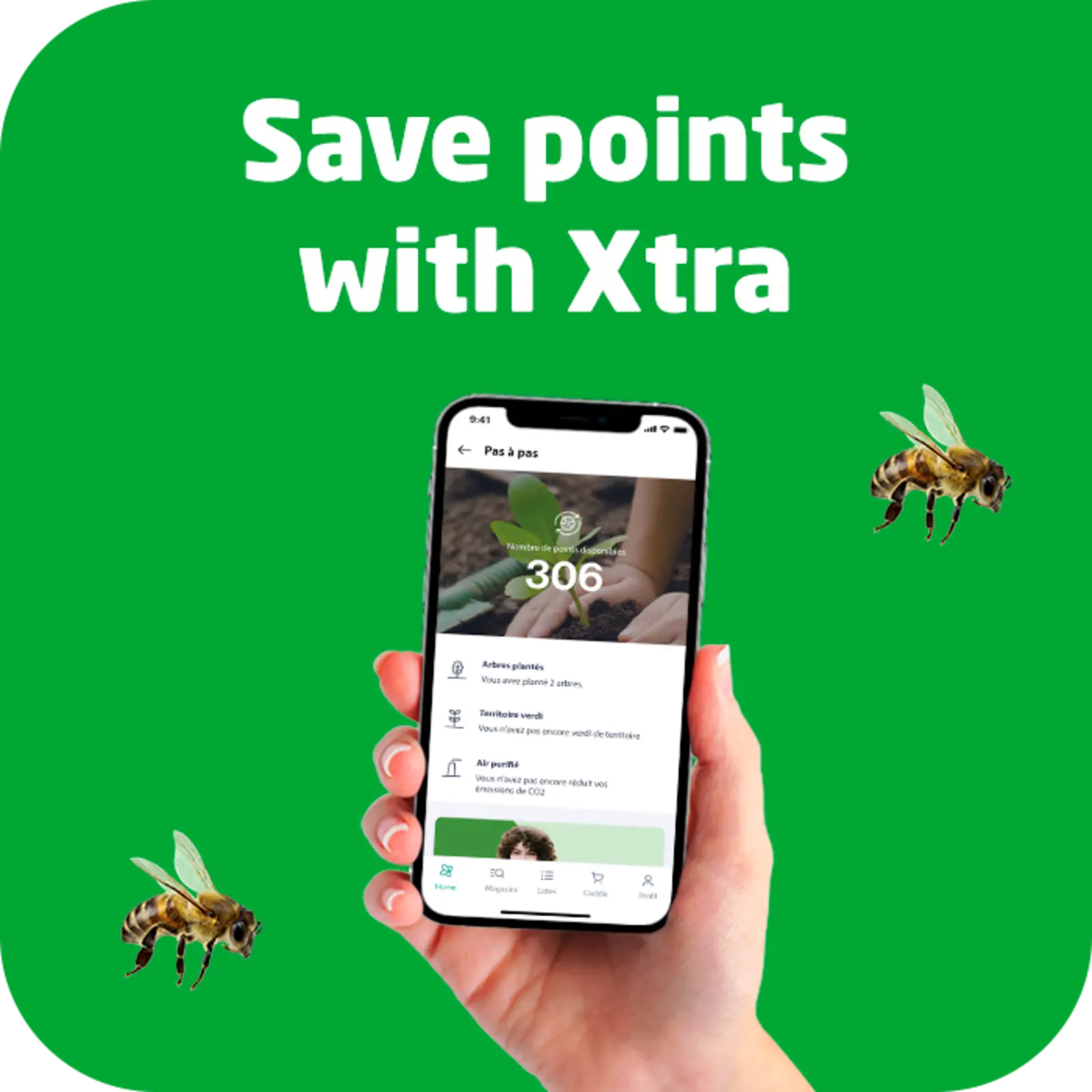 Save points with Xtra promotional
