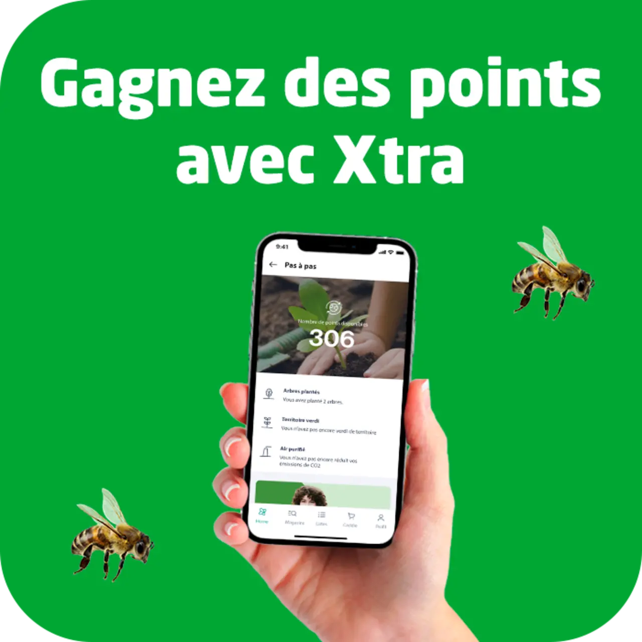Save points with Xtra promotional